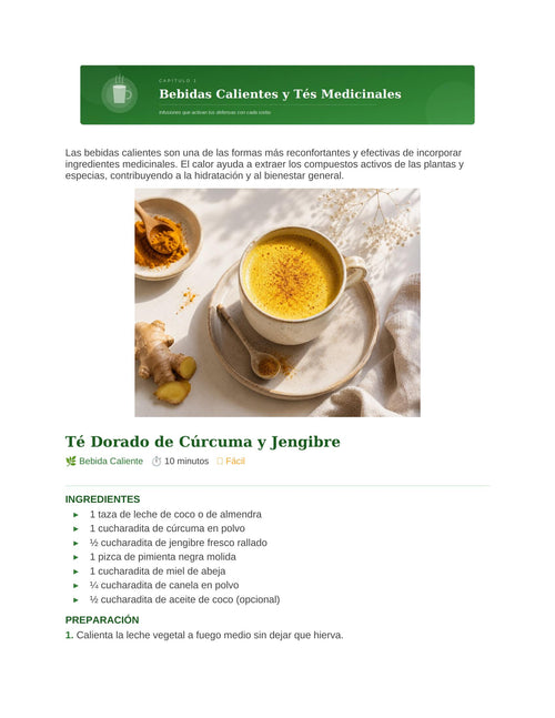 Naturalmente Fuerte: Recetario con +30 Recetas Naturales para Ti y Tu Familia